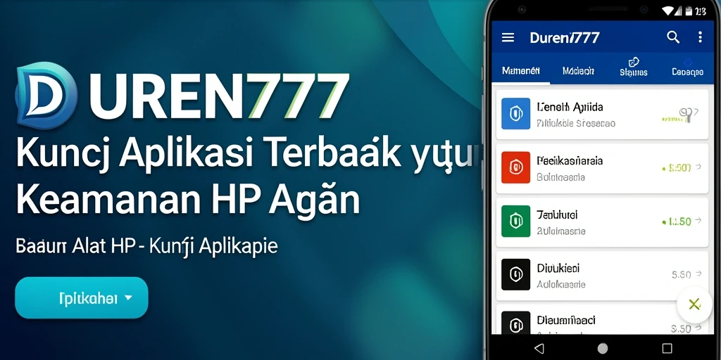 Tampilan antarmuka DUREN777 yang menarik dan fungsional.
