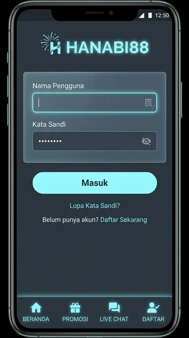 Masuk Akun Hanabi88 di Android dengan Mudah